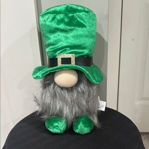 Green Leprechaun Gnome Plush